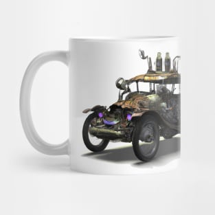 Steampunk car Mug